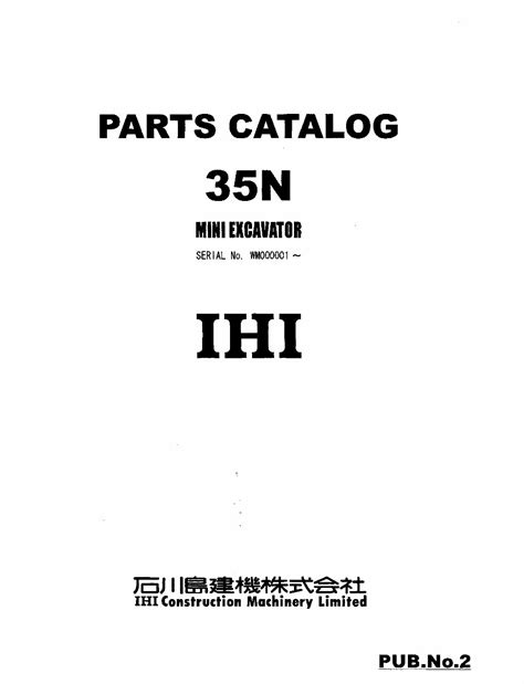 ihi 35n parts manual free